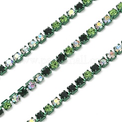 Iron Rhinestone Cup Chains&nbsp;RB-CBA10DB-01A