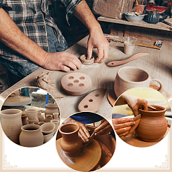Wooden Ceramic Throwing Rib Tool&nbsp;DIY-WH0622-271