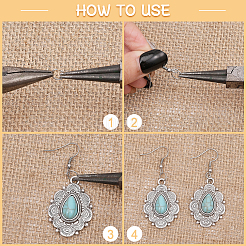 24Pcs 12 Style Synthetic Turquoise Pendants&nbsp;FIND-CA0008-21