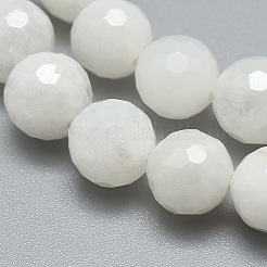 Natural Rainbow Moonstone Beads Strands&nbsp;G-G792-34B