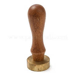 (Defective Closeout Sale: Oxidized)Wood Wax Seal Handles&nbsp;STAM-XCP0001-02LG