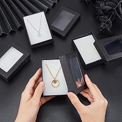 Rectangle Valentines Day Presents Packages Cardboard Jewelry Set Boxes&nbsp;LS-CBOX-NB0001-04
