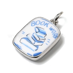 Printing 304 Stainless Steel Pendants&nbsp;STAS-K304-05C-P
