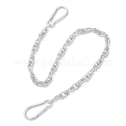 Aluminium Rope Chain Pants Chains for Jeans Pants&nbsp;AJEW-BA00182