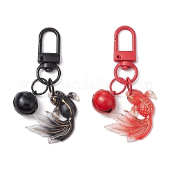 Acrylic Goldfish Pendant Decorations&nbsp;HJEW-JM03001
