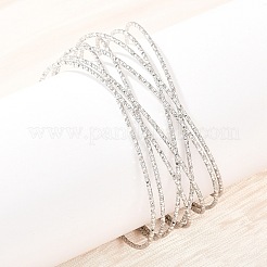 304 Stainless Steel Cuff Bangles for Women&nbsp;BJEW-Z155-05P