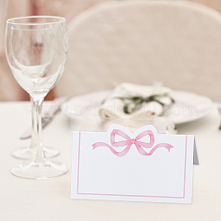 150Pcs Rectangle Paper Table Place Cards&nbsp;AJEW-FH0006-93A