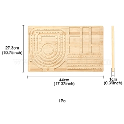 Rectangle Wood Bracelet Design Boards&nbsp;TOOL-YWC0003-06