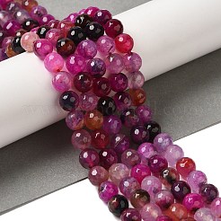 Dyed & Heated Natural Dragon Veins Agate Beads Strands&nbsp;G-P539-A01-27