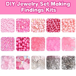 DIY Jewelry Set Making Findings Kits&nbsp;DIY-FS0008-56