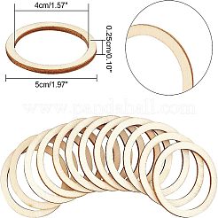 Unfinished Wood Linking Rings&nbsp;WOOD-NB0001-55