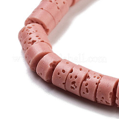 Natural Lava Rock Dyed Beads Strands&nbsp;G-K375-G09-01