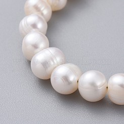 Natural Pearl Charm Bracelets&nbsp;BJEW-JB04881-05