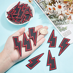 30Pcs Computerized Embroidery Polyester Ornament Accesories&nbsp;PATC-HY0001-65