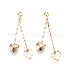 Brass Chain Tassel Pendants&nbsp;X-KK-N231-59G-NF