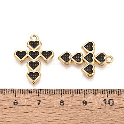 304 Stainless Steel & Enamel Pendants&nbsp;STAS-T073-62A-G