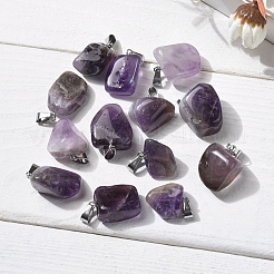 Natural AmethystPendants&nbsp;G-CJ0001-33C