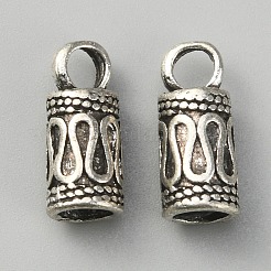Zinc Alloy Cord End&nbsp;FIND-WH0144-86D-AS