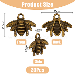 Tibetan Style Alloy Pendants Sets&nbsp;TIBEP-DC0001-08