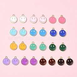 26Pcs 13 Colors Alloy Enamel Charms&nbsp;ENAM-FS0001-88
