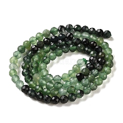 Gradient Color Natural Jade Beads Strands&nbsp;G-Z150-A02-4mm-B