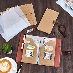 4Pcs Kraft Paper Passport Cover&nbsp;DIY-WA0001-39