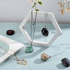 4Pcs 4 Colors 304 Stainless Steel Macrame Pouch Necklace Making&nbsp;NJEW-PH01541