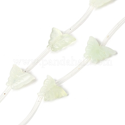 Natural New Jade Beads Strands&nbsp;G-B136-A01