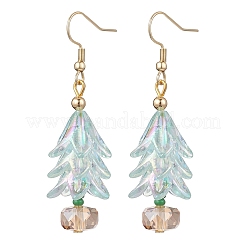 Acrylic Flower Dangle Earrings&nbsp;EJEW-MZ00584