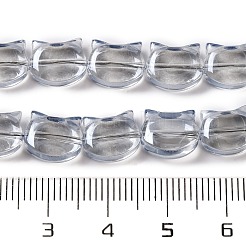 Electroplate Glass Beads Strands&nbsp;EGLA-Q128-07A-AB05
