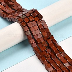 Natural Red Jasper Beads Strands&nbsp;G-G002-A01
