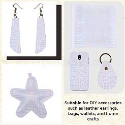 Crocodile Pattern PU Leather Fabric&nbsp;DIY-WH20062-47B