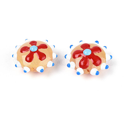 Handmade Lampwork Beads&nbsp;LAMP-T023-25E-1