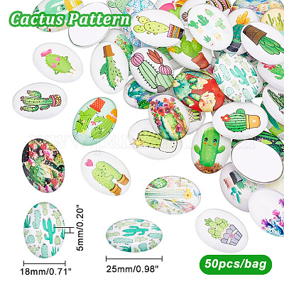 Glass Cabochons&nbsp;GLAA-PH0002-26A-1