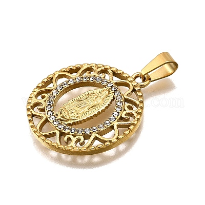304 Stainless Steel Pendants&nbsp;STAS-B086-09I-G-1