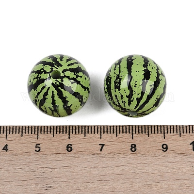 Opaque Acrylic Beads&nbsp;MACR-C036-01C-1