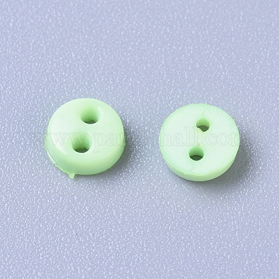 Nylon Tiny Button&nbsp;BUTT-WH0014-28E-1