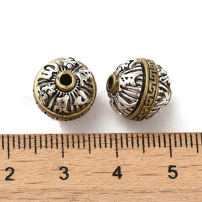 Tibetan Style Brass Beads&nbsp;KK-K357-01AB-1
