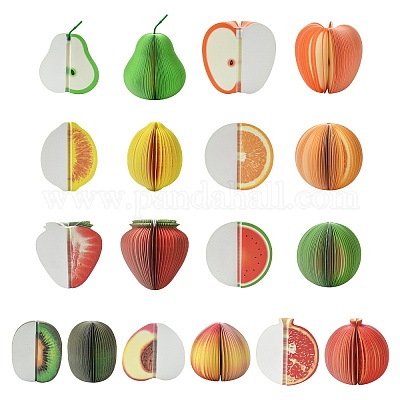 9Pcs 9 Styles Fruit Theme Note Paper&nbsp;ST-CJ0044-001-1