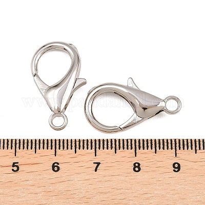 Alloy Lobster Claw Clasp&nbsp;STAS-B121-02P-06-1-1