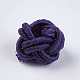 Polyester Weave Beads&nbsp;WOVE-K001-A14-1