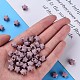 Spray Painted Acrylic Beads&nbsp;X-MACR-S373-45-O03-5