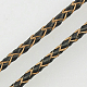 Braided Leather Cord&nbsp;WL-D012-3mm-09-2
