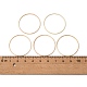 Brass Linking Rings&nbsp;X-KK-S327-06KC-30mm-4