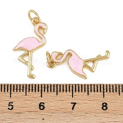 Brass Enamel Pendants&nbsp;KK-L240-25G