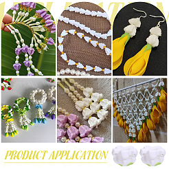 100Pcs Handmade Polymer Clay Beads&nbsp;CLAY-PH0002-17