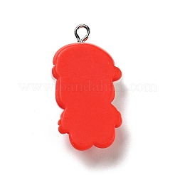 Christmas Opaque Resin Pendants&nbsp;LS-RESI-G043-A03
