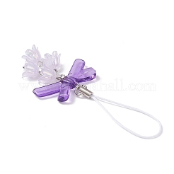 5Pcs Acrylic Pendant Decorations&nbsp;HJEW-TA00390