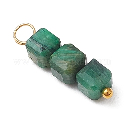 3Pcs 3 Colors Natural Tiger Eye Pendants&nbsp;PALLOY-JF05109