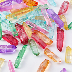 50G 7 Colors Natural Quartz Crystal Beads Strands&nbsp;G-BC0001-15